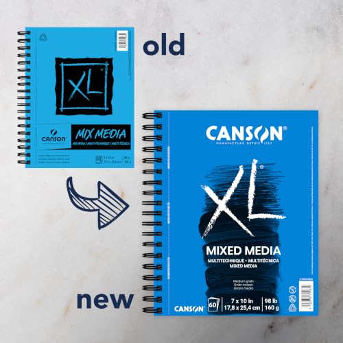 Canson XL Mix Media Pad 7X10 - size: 7x10, style: Mixed Media