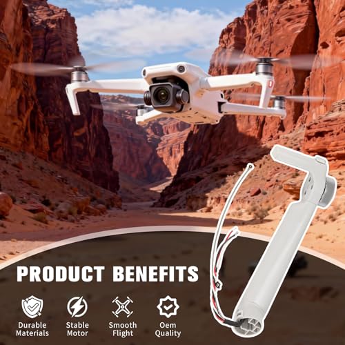 Mini 3 Drone Motor Arm Assembly Replacement Front Right Arm Compatible with DJI Mini 3 Spare Parts - style: Front Right