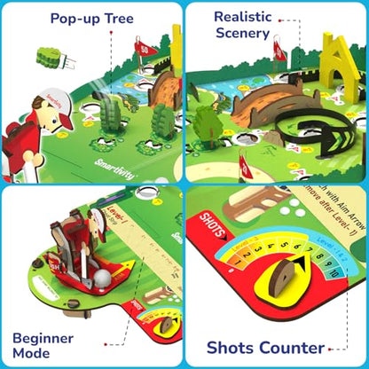 Smartivity DIY Mini Golf STEM Kit for Kids 6-12 Years - style: Mini Golf