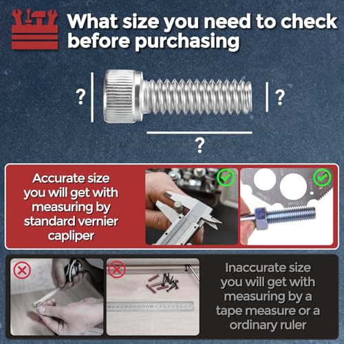 Socket Head Cap Screws M6-1x50mm 304 Stainless Steel Silver 10pcs - size: M6-1 x 50mm