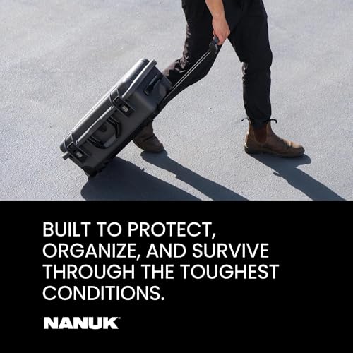 NANUK 935 Pro Photo Kit Camera Case, Waterproof Wheeled Hard Case, Carry-On