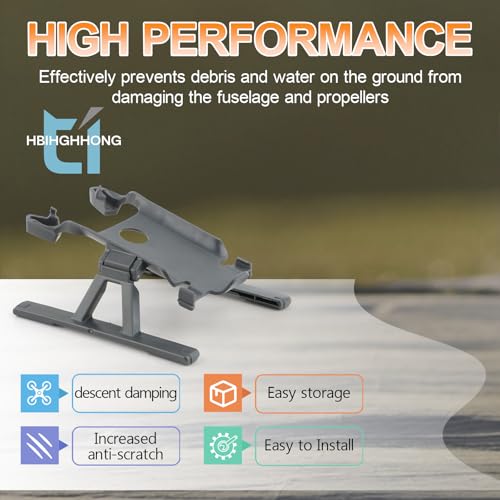 Landing Gear for DJI Mini 5 Pro Foldable Landing Legs Extension Landing Gear Quick Release Stand Height Increase Protector Drone Accessories