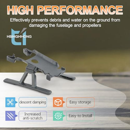 Landing Gear for DJI Mini 5 Pro Foldable Landing Legs Extension Landing Gear Quick Release Stand Height Increase Protector Drone Accessories