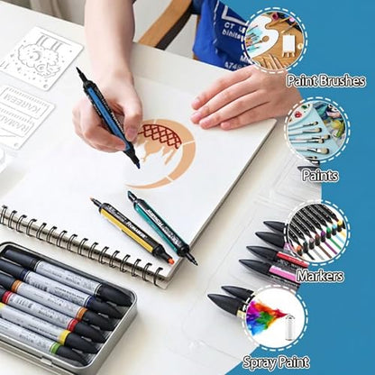 64 Pcs Ramadan Stencils for Painting, Mini Lantern Moon Designs 3 Inch - color: Ramadan