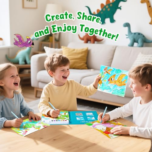JoyCat Paint with Water Coloring Books for Toddlers (Dinosaurs) - style: Dinosaurs