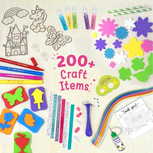 Imagimake Fabulous Craft Kit, 20 Mess-Free Creative Activities for Girls - style: 20 in 1 Craft Kit