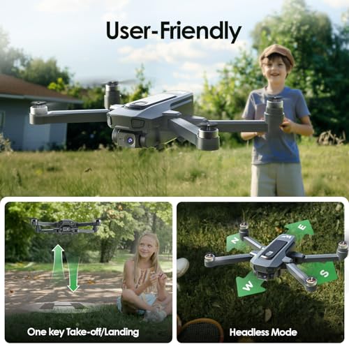 WF20 1080P FPV Camera Foldable Brushless Drone Great Value for Beginners - style: fpv drone