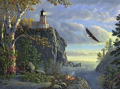 Ledgebay Paint by Numbers Kit for Adults, 16x20 Unframed Canvas - color: Guiding Light, size: 16" x 20" Unframed