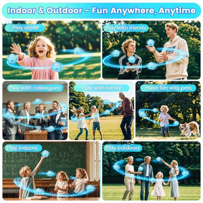 Flying Orb Ball Toy, 2026 Upgrade Hand Controlled Hover Ball - color: Light Blue, size: 1 Pack