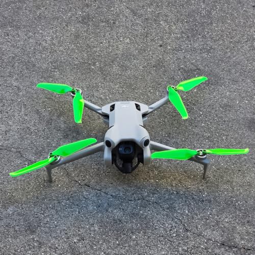 Master Airscrew Stealth Propellers for DJI Mini 3 Pro & Mini 4 Pro - Green, 4 propellers in Set - color: Green