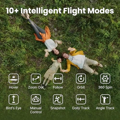 HOVERAir X1 Drone with Camera, Follow-me Drone with Self-Flying Mode - color: White, size: Combo