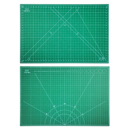 Self Healing Cutting Mat Cutting Plate Cutting Scale Plate Painting Engraving Plate Cutting Table Mat Manual Mat PVC Plate (A1) - size: 48"L x 0.3"W