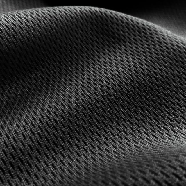 Pico Textiles 1 Yard Bolt Black Dimple Mesh Athletic Jersey Fabric - color: Black, size: 1 Yard Bolt