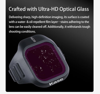 Kase Optical Glass Filter Compatible with Drone DJI Mini 5 Pro (4 in 1 kit) - style: 4 in 1 kit