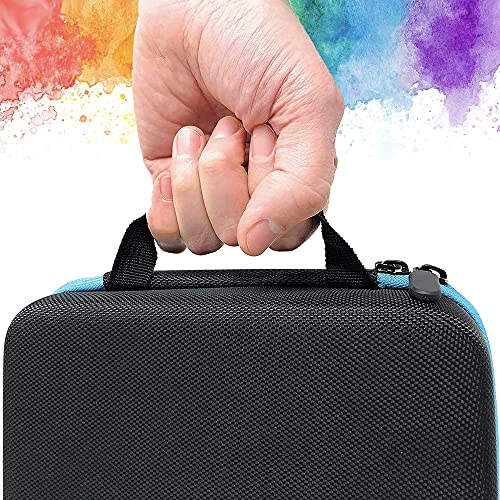 Alcohol Ink Storage Carrying Case, Paint Carry Case Organizer, Stores 30x 0.5-Ounce Bottles of Alcohol Inks, Stickles, Glossy Accents or Reinkers, Travel Hobby Paint Storage - size: 30 Bottle Capacity