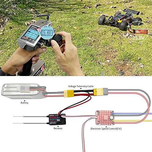 Radiolink RC6GS V3 7CH Transmitter and Gyro Receiver R7FG for RC Car & Boat
