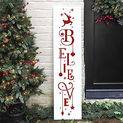 Christmas Stencils for Crafts Reusable Christmas Stencils for Painting - style: Christmas