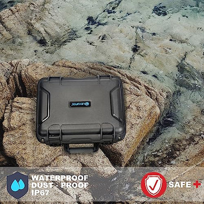 Lekufee Waterproof Carrying Case for Mavic 3 Pro/Classic/Combo - DJI RC Pro/RC 2/N1/N2/Goggles 2/3/Integra/Motion 2/3 & Accessories (Case Only)