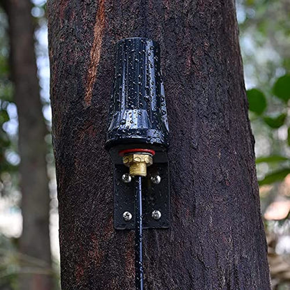 Bingfu 4G LTE Cellular 5dBi SMA Antenna Replacement for Trail Camera Router - color: with Low Loss Extension Cable