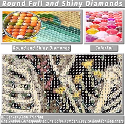 Skull Diamond Art Kits for Adults Funny Diamond Painting Kit for Beginner - color: DP03270