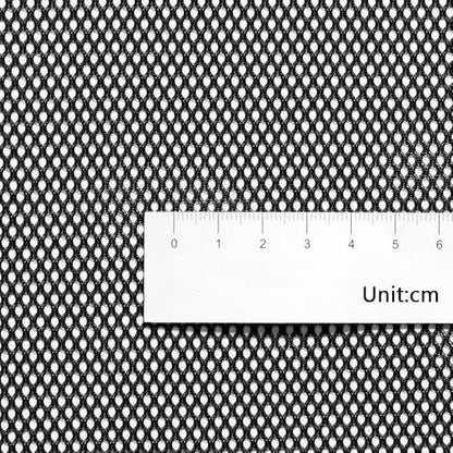 Black Mesh Fabric by The Yard, 60" Wide Polyester Netting for DIY, 1 Yard - color: Black, size: 5 yard pre cut