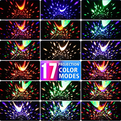 Star Projector Night Light for Kids | Kids Night Light Projector - color: White