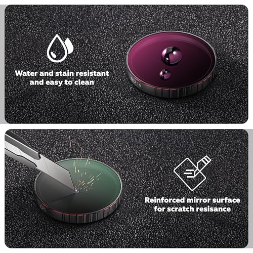 ND/CPL Filter for DJI Osmo Action 6 Accessories,ND8/ND16/ND32/CPL HD/Multi-Layer Coated Optical Lens,Protective Lens