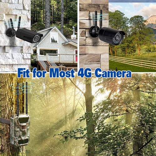 Bingfu 4G LTE Antenna for Spypoint Flex Moultrie Edge Covert Spartan 2PCS - color: [SMA]-Male 4G Antenna 2Pack