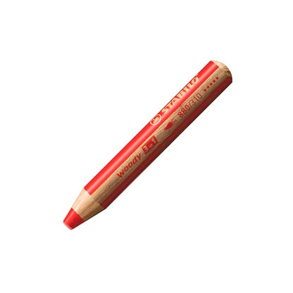 STABILO Multi-Talented Pencil woody 3 in 1 - Pack of 6 - Assorted Colors - style: Pack of 6