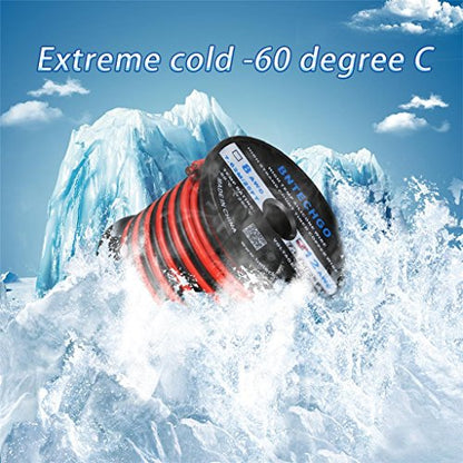 BNTECHGO 12 Gauge 2 Conductor Parallel Silicone Wire Red Black 25ft Cable - color: 12 Parallel silicone wire 25ft, size: 12 AWG 25ft