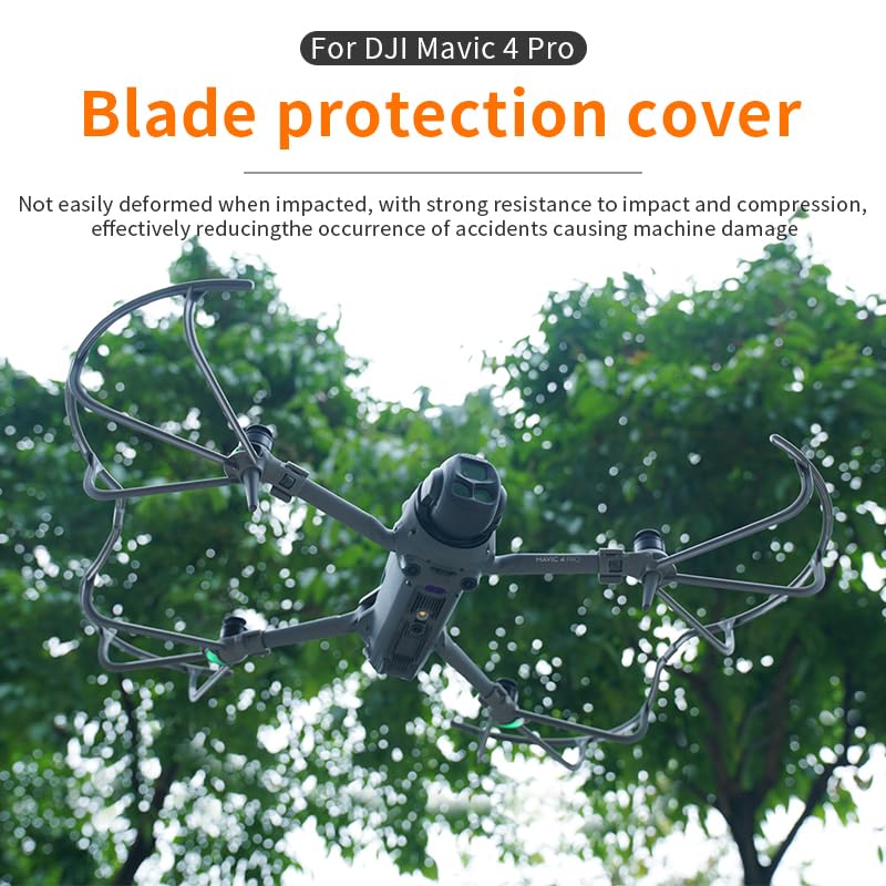 Propeller Guard Circle for DJI Mavic 4 Pro Drone,Anti-Collision Propeller Blade Protectors for DJI Mavic 4 Pro