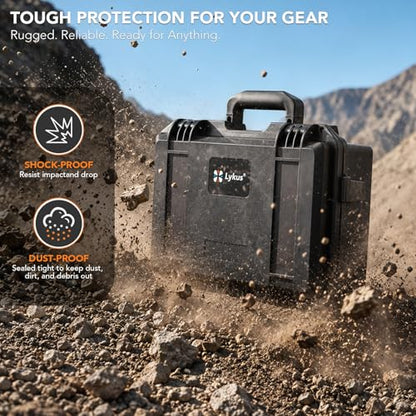 Lykus Titan LT110 Waterproof Hard Case for DJI Lito 1/X1 and RC2/RC-N3