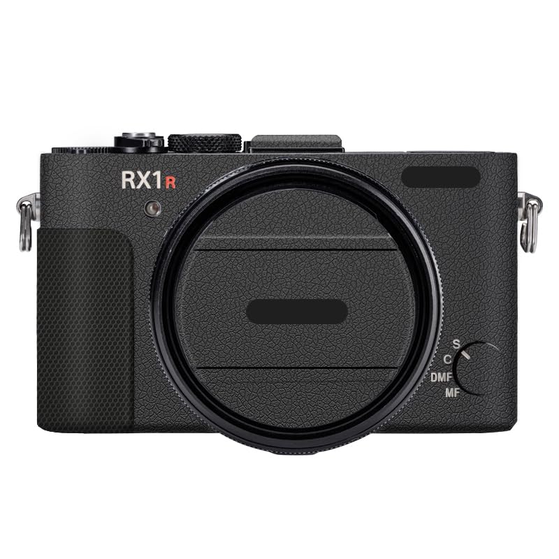 RX1RM2 Anti-Scratch Mirrorless Camera Decal Skin Film for Sony RX1R Mark II Vinyl Wrap Body Protective Sticker Protector Coat (Leather Black) - color: Leather Black