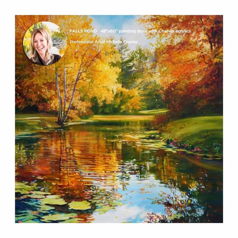 Charvin Extra Fine Professional Acrylic Paint - Alizarin Crimson, 60ml Tube, Triple-Milled, Lightfast Pigments, Open Stock Artist Acrylic Paints in Nature-Inspired Hues - color: Alizarin Crimson, size: 2.02 Fl Oz (Pack of 1)