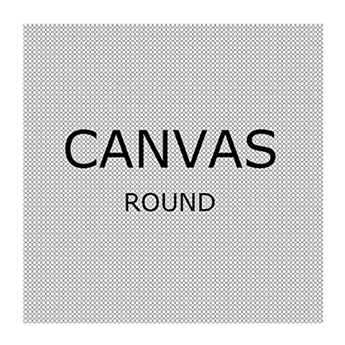1Pcs 60x40CM Diamond Painting Canvas with Glue, Round/Square Blank Grid Canvas Empty for Customized Art - color: Round Canvas, size: 60x40CM-1PCS
