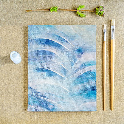 U.S. Art Supply 4 X 6 Inch Art Canvas Board Panels 12 Pack - 8 Ounce - size: 4" x 6"