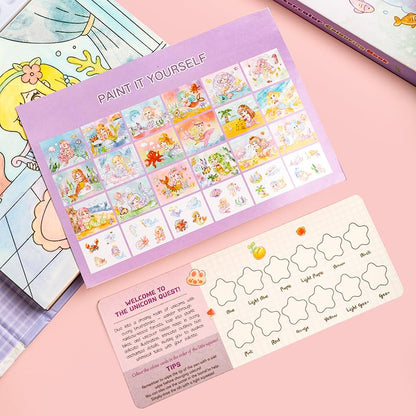 Watercolor Workbooks 200GSM Paper 24 Sheets, 1, Princess - color: Princess