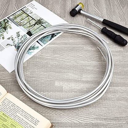 Pelopy Aluminum Armature Wire Bendable Sculpting, Silver, 1/8 Inch,50ft - size: 1/8 Inch,50ft