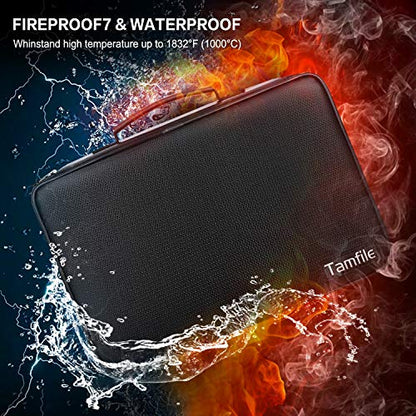 Tamfile Fireproof Battery Organizer Storage Case Waterproof&Explosionproof