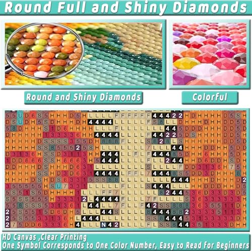 Skull Diamond Art Kits for Adults Funny Diamond Painting Kit for Beginner - color: DP03292