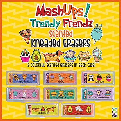 Raymond Geddes Trendy Frends Mashup Kneadable Erasers (Pack of 24)