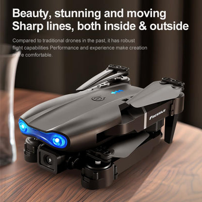 E99 Flagship Performance Edition Drone with 120° Wide-Angle 4K SD Camera, 90° Adjustable Lens, Optical Flow Hovering, App Path Planning, One-Click Take Off/Landing, Ideal for Beginners and Pros