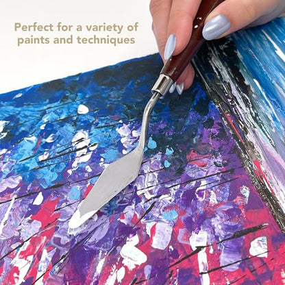 ArtSkills Stretched Canvas for Painting, 8x10 Canvas, 2-Pack Framed - size: 2-Pack 8x10