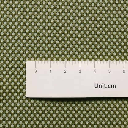 Olive Green Mesh Fabric by The Yard, 60" Wide Polyester Netting, 1 Yard - color: Olive Green, size: 1 yard pre cut