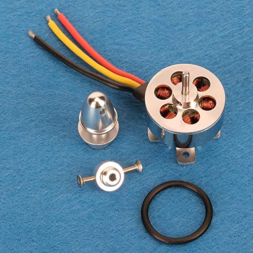 Drfeify Brushless Motor Outrunner 2212 1400KV 1700KV 2300KV 3000KV with Metal Body for KT Board Fixed Wing Aircraft RC Airplane DIY Drone (2300kv) - size: 2300kv