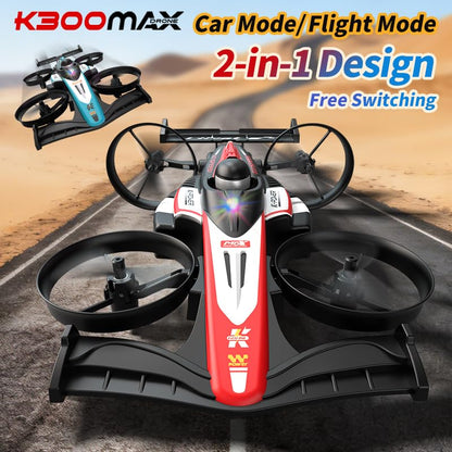 K300 MAX Race Car Styled Drone, 2.4G Remote Control. - color: Blue