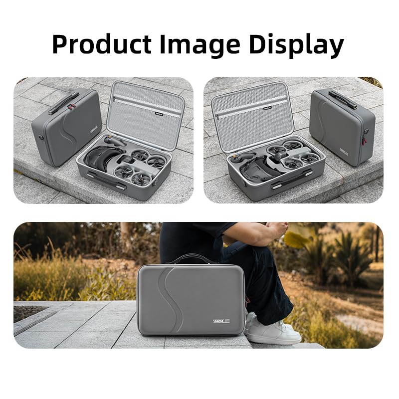 Coyktonty Carrying Case for DJI Avata 360 Accessories, Portable PU Carry bag for DJI Avata 360 Motion Fly More for RC Motion 3,Goggles N3,Charging Hub