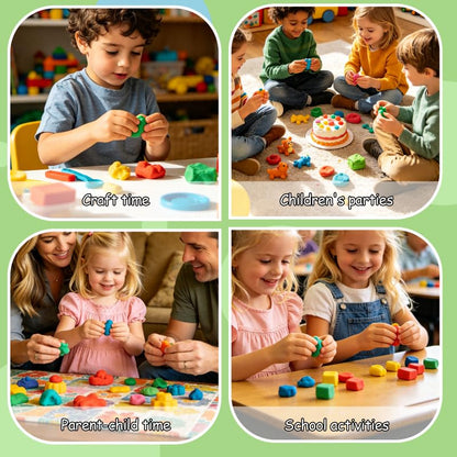 MuseLuxe 160 Colors Air Dry Clay Kit with Sculpting Tools - color: 160 Colors