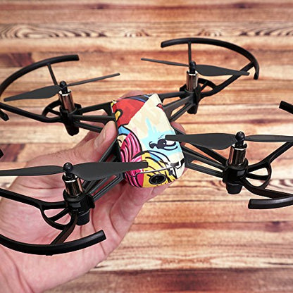 MightySkins Skin Compatible with DJI Ryze Tello Drone - Conceal Snow | Protective, Durable, and Unique Vinyl Decal wrap Cover | Easy to Apply, Remove, and Change Styles | Made in The USA - color: Conceal Snow