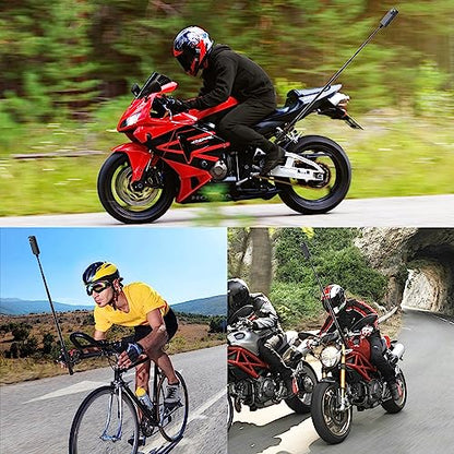 Motorcycle Bike Handlebar Clamp Mount for Insta360 X6 X5 X4 Accessories